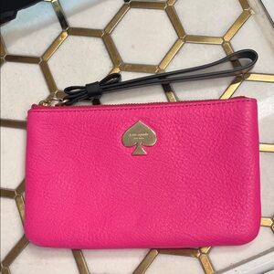 Kate Spade Vibrant Pink Wristlet
